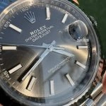 1:1 Super Clone Uhr Rolex Datejust 126334 Grau Stabindizes Jubilé-Band 41mm