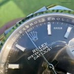 1:1 Super Clone Uhr Rolex Datejust 126334 Grau Stabindizes Jubilé-Band 41mm