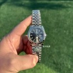 1:1 Super Clone Uhr Rolex Datejust 126334 Grau Stabindizes Jubilé-Band 41mm