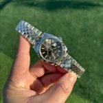 1:1 Super Clone Uhr Rolex Datejust 126334 Grau Stabindizes Jubilé-Band 41mm