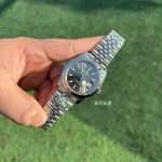 1:1 Super Clone Uhr Rolex Datejust 126334 Grau Stabindizes Jubilé-Band 41mm