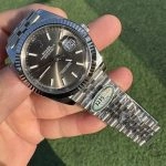 1:1 Super Clone Uhr Rolex Datejust 126334 Grau Stabindizes Jubilé-Band 41mm