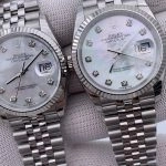 Premium Replica Uhr Rolex Datejust m126234-0019 Perlmutt-Zifferblatt 36mm