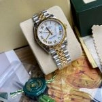 Premium Replica Uhr Rolex Datejust m278273-0002 Bicolor mit römischen Ziffern 31mm