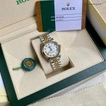 Premium Replica Uhr Rolex Datejust m278273-0002 Bicolor mit römischen Ziffern 31mm