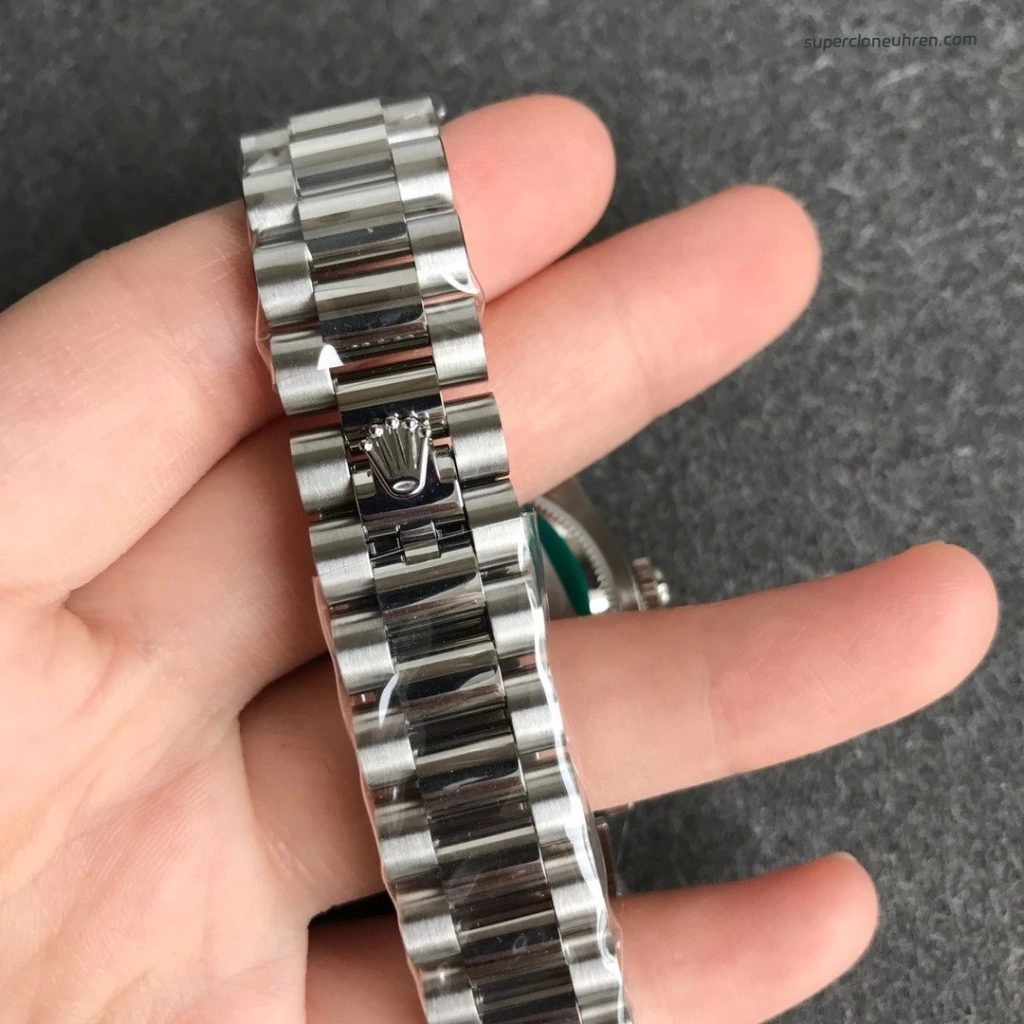 Premium Replica Uhr Rolex Datejust m178274-0061 mit Diamantindizes und Edelstahlband 31mm