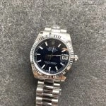 Premium Replica Uhr Rolex Datejust m178279-0041 aus Edelstahl mit blauem Zifferblatt 31mm