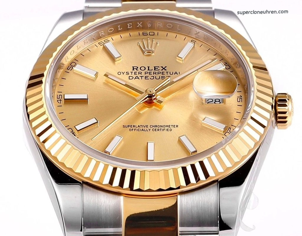 1:1 Super Clone Uhr Rolex Datejust 41 m126333-0009 Zweifarbig Gold-Stahl 41mm
