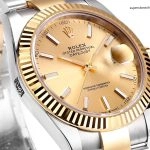 1:1 Super Clone Uhr Rolex Datejust 41 m126333-0009 Zweifarbig Gold-Stahl 41mm