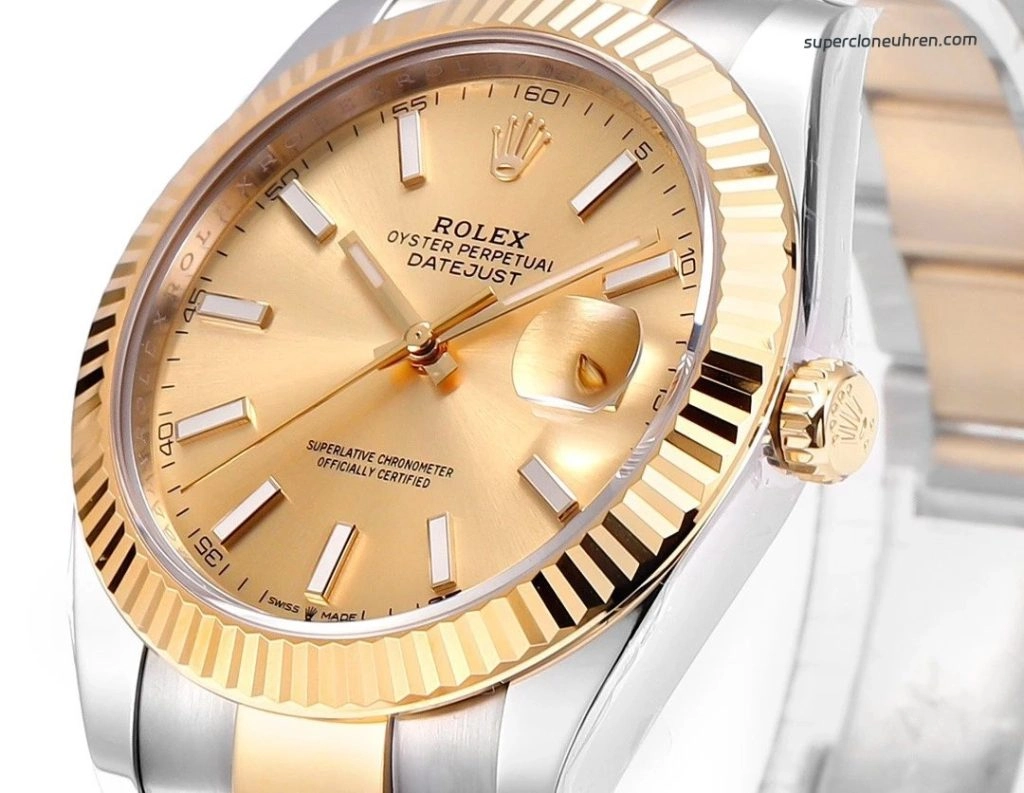 1:1 Super Clone Uhr Rolex Datejust 41 m126333-0009 Zweifarbig Gold-Stahl 41mm