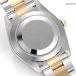 Premium Replica Uhr Rolex Datejust 41 m126333-0013 mit schwarzem Zifferblatt und Gold-Stahl 41mm