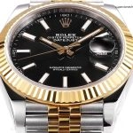 1:1 Super Clone Uhr Rolex Datejust 41 126333-0014 Zweifarbig 18K Gold Jubilé-Band 41mm