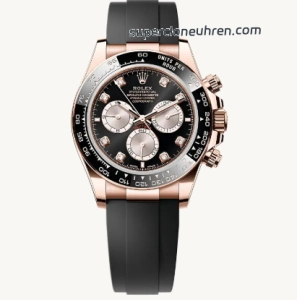 Super Clone Rolex Daytona m126515ln-0004 in Everose-Gold mit Keramiklünette 40 mm