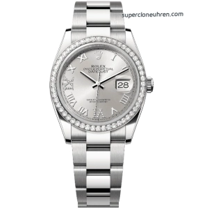 Premium Replica Uhr Rolex Datejust m126284rbr-0022 mit Diamantlünette 36mm