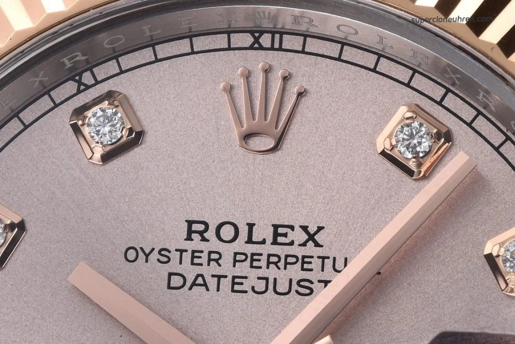 1:1 Super Clone Uhr Rolex Datejust 126331-0008 in Roségold/Edelstahl 41mm