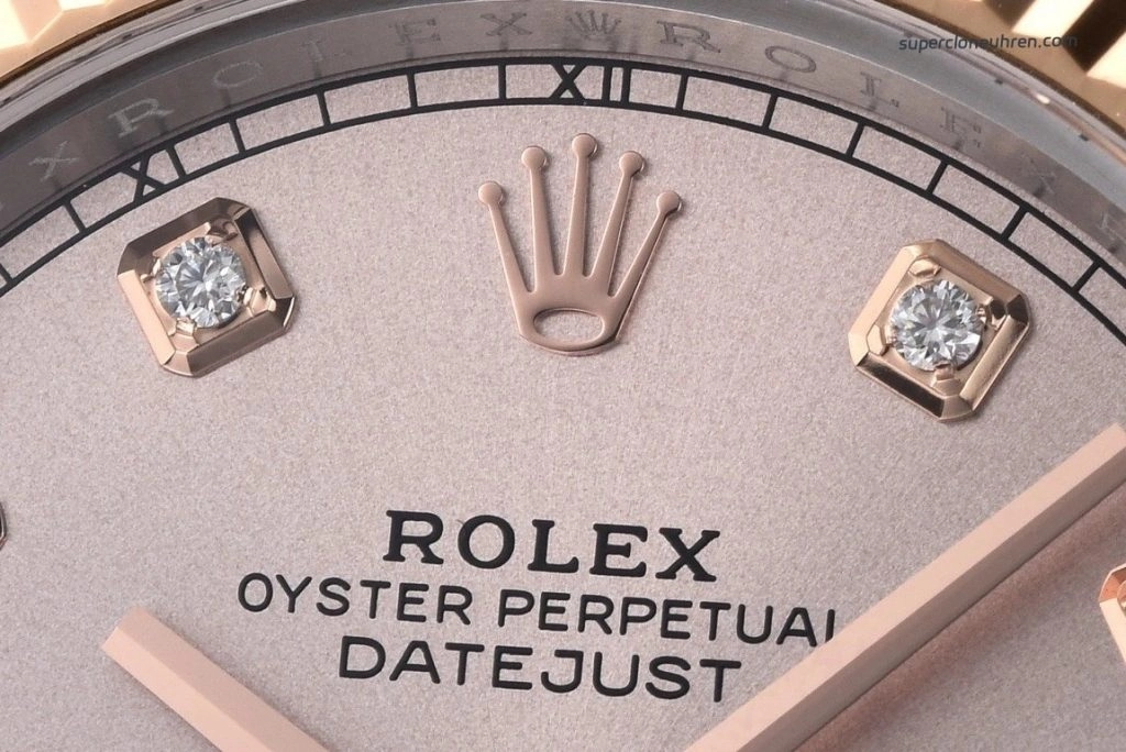 1:1 Super Clone Uhr Rolex Datejust 126331-0008 in Roségold/Edelstahl 41mm