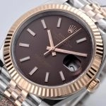 Premium Replica Uhr Rolex Datejust 126331-0002 Edelstahl und Everose-Gold 41 mm