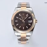 Premium Replica Uhr Rolex Datejust 126331-0002 Edelstahl und Everose-Gold 41 mm