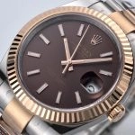 Premium Replica Uhr Rolex Datejust 126331-0002 Edelstahl und Everose-Gold 41 mm