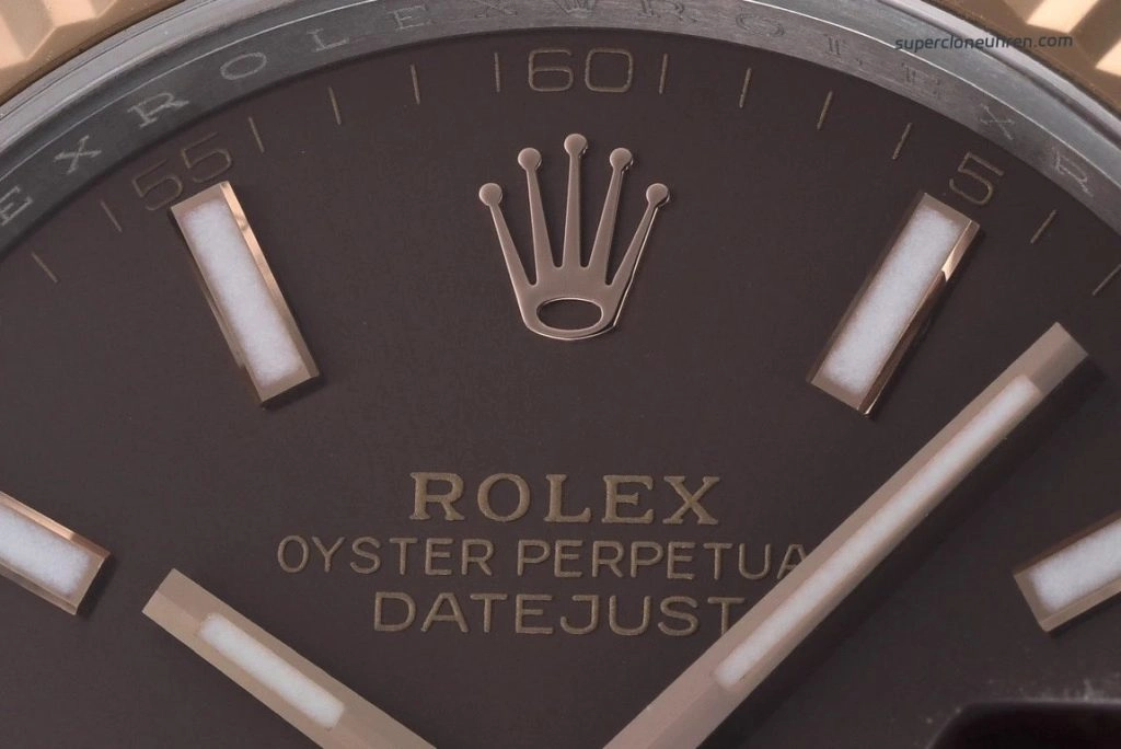 Premium Replica Uhr Rolex Datejust 126331-0002 Edelstahl und Everose-Gold 41 mm