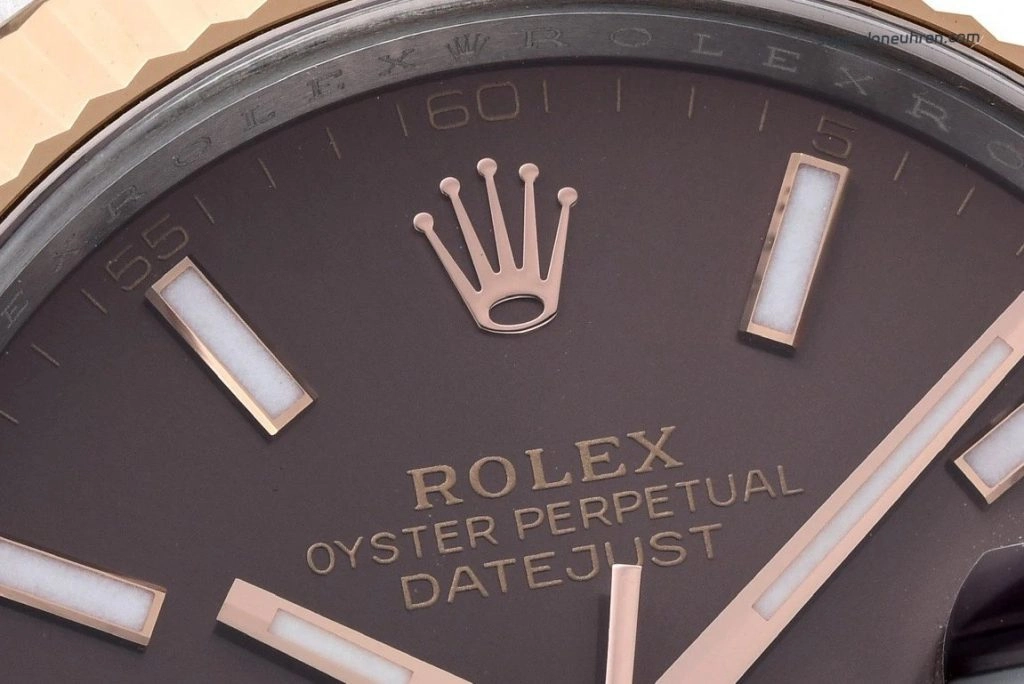 Premium Replica Uhr Rolex Datejust 126331-0002 Edelstahl und Everose-Gold 41 mm