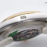 1:1 Super Clone Uhr Rolex Datejust m126333-0020 Zweifarbig Grünes Zifferblatt 41mm