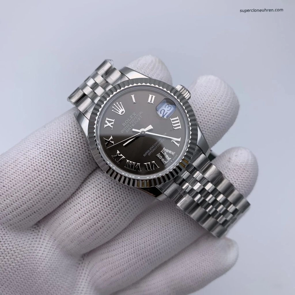 Premium Replica Uhr Rolex Datejust m278274-0028 mit Jubilee-Band aus Edelstahl 31mm