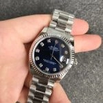 Premium Replica Uhr Rolex Datejust m178274-0061 mit Diamantindizes und Edelstahlband 31mm