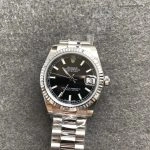Premium Replica Uhr Rolex Datejust m178279-0046 mit schwarzem Zifferblatt 31mm