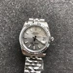 Premium Replica Uhr Rolex Datejust m178274-0009 silbernes Zifferblatt 31mm