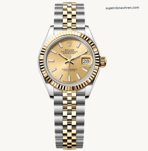 Premium Replica Uhr Rolex Datejust m279173-0001 in Bicolor mit Jubilee-Band 28mm