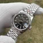 Premium Replica Uhr Rolex Datejust m278274-0016 graues Zifferblatt 31mm