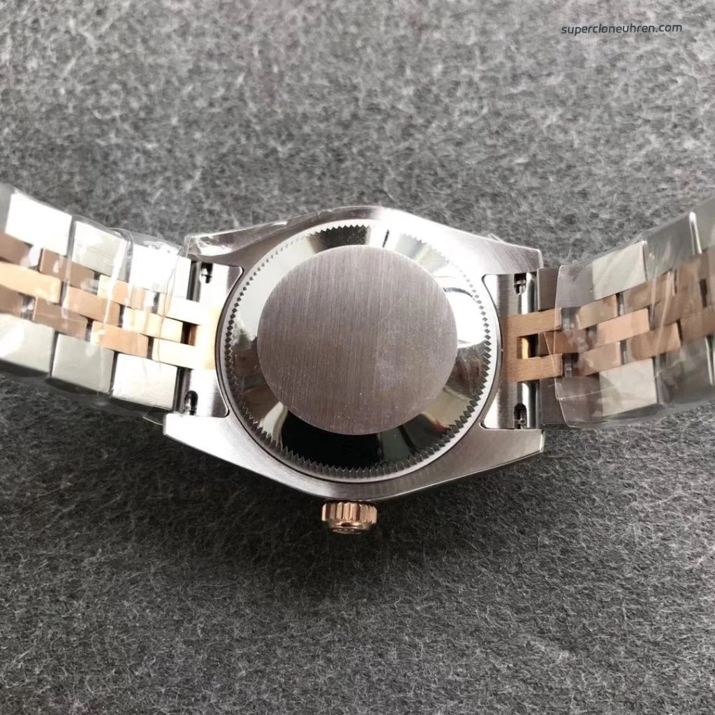 Premium Replica Uhr Rolex Lady-Datejust 178271-0003 Oystersteel und Everose-Gold 31 mm