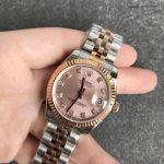 Premium Replica Uhr Rolex Datejust 178271-0034 Stahl-Roségold Jubilé-Band 31mm
