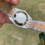 Premium Replica Uhr Rolex Datejust m278271-0028 Roségold Schokobraun 31mm