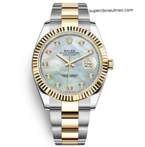 Super Clone Rolex Datejust m126333-0017 Perlmutt-Zifferblatt 41mm