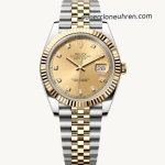 Super Clone Rolex Datejust 126333-0012 mit Diamantindizes und Jubilee-Band 41 mm