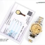 Premium Replica Uhr Rolex Datejust m126333-0022 mit goldenem Wellenzifferblatt 41 mm