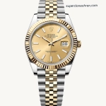 Premium Replica Uhr Rolex Datejust 126333-0010 Bicolor mit Jubilee-Band 41mm