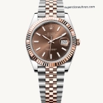 Premium Replica Uhr Rolex Datejust 126331-0002 Edelstahl und Everose-Gold 41 mm