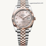 1:1 Super Clone Uhr Rolex Datejust 126331-0008 in Roségold/Edelstahl 41mm