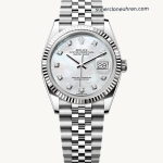 Premium Replica Uhr Rolex Datejust m126234-0019 Perlmutt-Zifferblatt 36mm