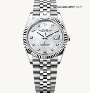 Premium Replica Uhr Rolex Datejust m126234-0019 Perlmutt-Zifferblatt 36mm