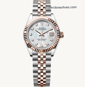 Premium Replica Uhr Rolex Datejust m279171-0013 Bicolor mit Jubilé-Band 28mm