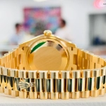 Premium Replica Uhr Rolex Datejust 31 278278-0049 Gold mit rotem Verlaufszifferblatt 31mm