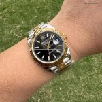1:1 Super Clone Uhr Rolex Datejust 126333 Zweifarbig Gold-Stahl Jubilé-Band 41mm