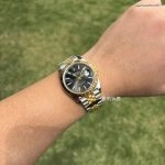 1:1 Super Clone Uhr Rolex Datejust 126333 Zweifarbig Gold-Stahl Jubilé-Band 41mm