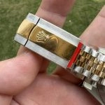 1:1 Super Clone Uhr Rolex Datejust 126333 Zweifarbig Gold-Stahl Jubilé-Band 41mm