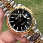 1:1 Super Clone Uhr Rolex Datejust 126333 Zweifarbig Gold-Stahl Jubilé-Band 41mm