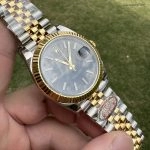 1:1 Super Clone Uhr Rolex Datejust 126333 Zweifarbig Gold-Stahl Jubilé-Band 41mm